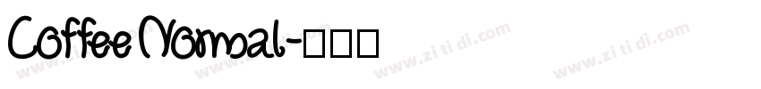Coffee Normal字体转换